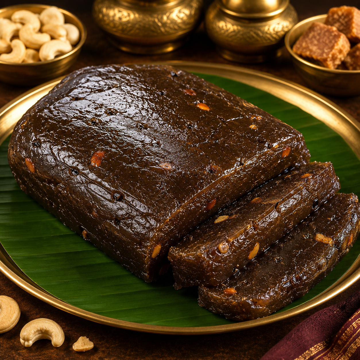 Sampa Godumpal Karupatti Halwa